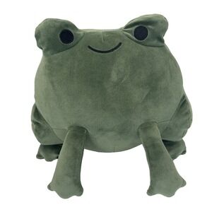 Snuggle Buddy Green Frog Heatable Pouch kids heating pad comfort